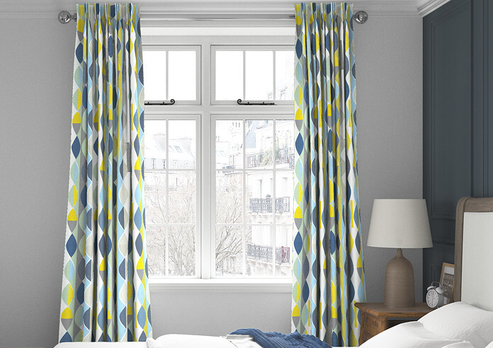 Mabel, Bluebell - Made to Measure Curtains - Image 3